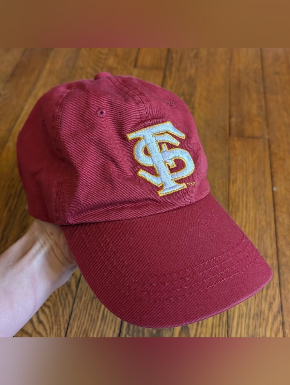Vintage Florida State FSU Seminoles Baseball Cap Hat Embroidered Logo